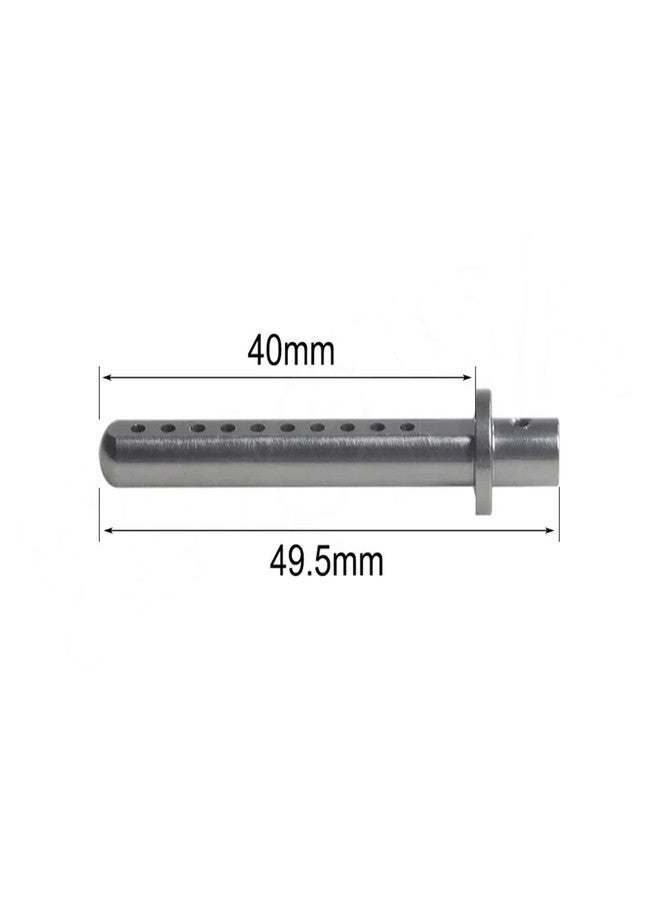 VNUHV 4Pcs Aluminum Alloy RC Car Body Posts Mount with R Clip for 1/10 Crawler Axial SCX10 90046 90047 RC4WD D90 TF2 Tamiya CC01 (Black) - Image 2